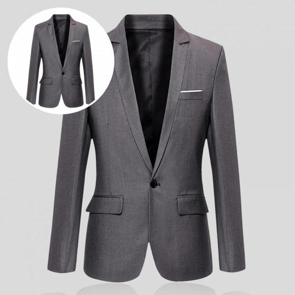 men's suits & blazers cardigan classic single button lapel suit jacket trendy type for office, White;black
men's suits & blazers cardigan classic single button lapel suit jacket trendy type for office, White;black