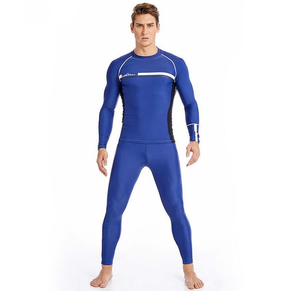 two-piece suits upf50+ long sleeve rashguard men anti-uv quick-drying swimsuit beach swimwear rash guards diving suit t shirt female swimmin
two-piece suits upf50+ long sleeve rashguard men anti-uv quick-drying swimsuit beach swimwear rash guards diving suit t shirt female swimmin