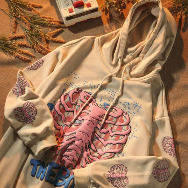 women hoodie zottsoz hooded fleece s autumn skull print sweatshirts casual harajuku streetwear oversized pullover coats, Black
women hoodie zottsoz hooded fleece s autumn skull print sweatshirts casual harajuku streetwear oversized pullover coats, Black