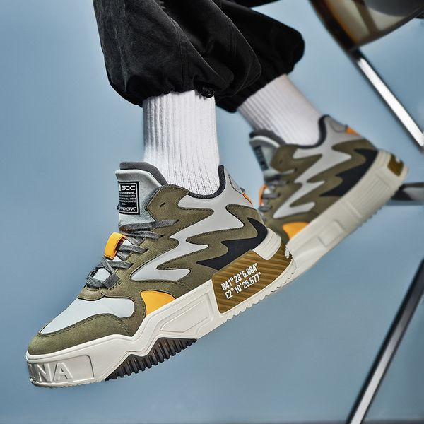 high new thick soled elevated leisure board student minority sports national fashion winter men's shoes, Black
high new thick soled elevated leisure board student minority sports national fashion winter men's shoes, Black