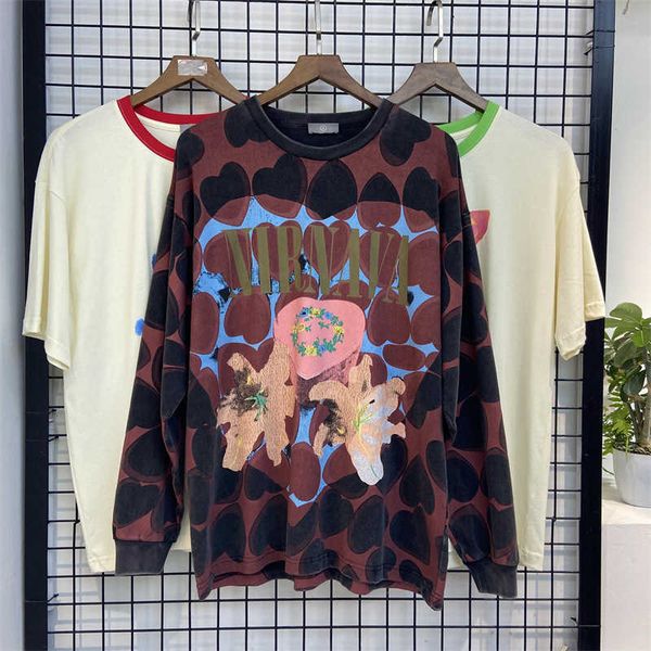 men's hoodies kapital long sleeve summer loose rap casual full body printed t-shirt, Black
men's hoodies kapital long sleeve summer loose rap casual full body printed t-shirt, Black