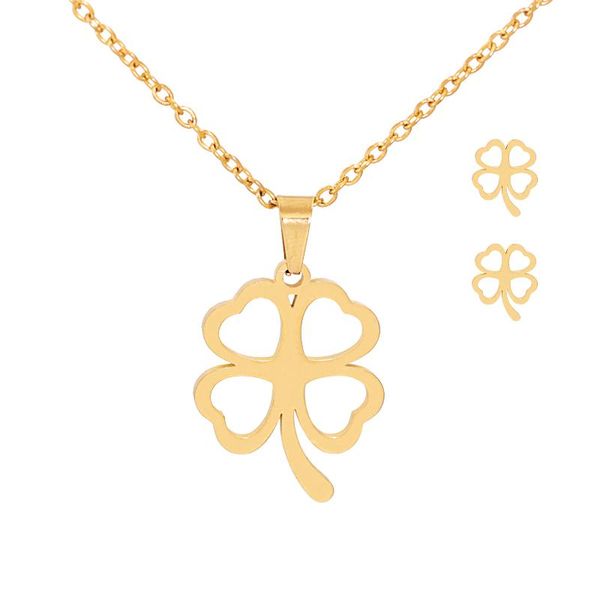 earrings & necklace fashion clover six-pointed star animal pendant necklaces jewelry sets drop yp7848, Silver
earrings & necklace fashion clover six-pointed star animal pendant necklaces jewelry sets drop yp7848, Silver