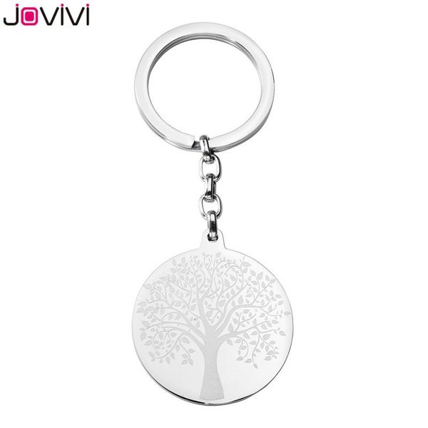 keychains jovivi tree of life charms stainless steel round key ring tags chain family birthday mother's day gift, Silver
keychains jovivi tree of life charms stainless steel round key ring tags chain family birthday mother's day gift, Silver