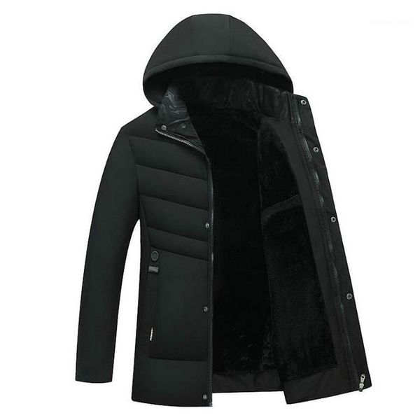 men jacket winter 2021 male casual hooded outwears coat warm parka overcoat men's solid thicken fleece zipper jackets down & parkas, Black
men jacket winter 2021 male casual hooded outwears coat warm parka overcoat men's solid thicken fleece zipper jackets down & parkas, Black