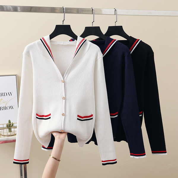 autumn and winter new fashion korean womens casual sweater and cardigan long sleeve v-neck button oversized jacket cardigan, White;black
autumn and winter new fashion korean womens casual sweater and cardigan long sleeve v-neck button oversized jacket cardigan, White;black