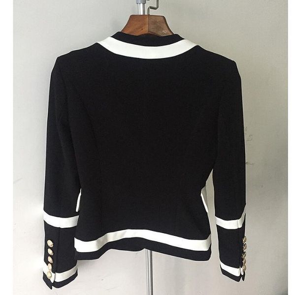 women blazers 2021 black white color long sleeve jackets double breasted vintage cardigan coat female blazer feminino women's suits &, White;black
women blazers 2021 black white color long sleeve jackets double breasted vintage cardigan coat female blazer feminino women's suits &, White;black