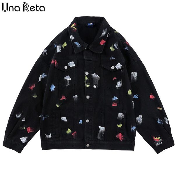 men's jackets una reta jean jacket hip-hop men clothing streetwear graffiti plus size denim jeans, Black;brown
men's jackets una reta jean jacket hip-hop men clothing streetwear graffiti plus size denim jeans, Black;brown