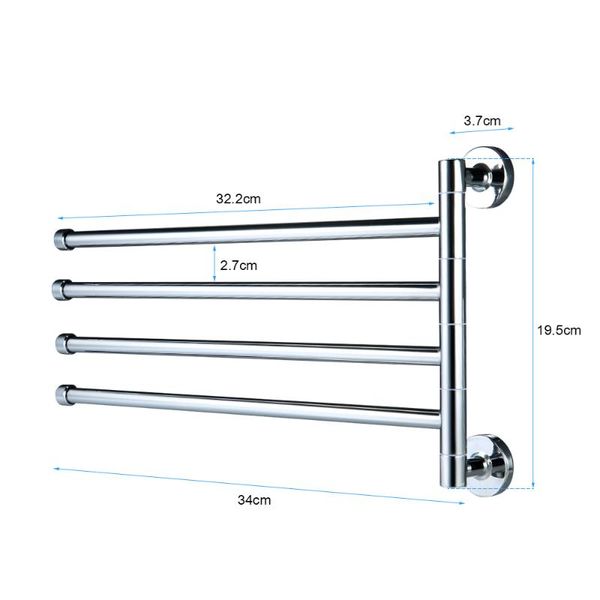 bathroom storage & organization wall-mounted towel rack stainless steel swivel bar multifunctional bath holder for home el tool
bathroom storage & organization wall-mounted towel rack stainless steel swivel bar multifunctional bath holder for home el tool