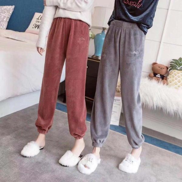 women's pants & capris autumn winter coral fleece thermal trousers velvet loose pajamas harem soft, Black;white
women's pants & capris autumn winter coral fleece thermal trousers velvet loose pajamas harem soft, Black;white