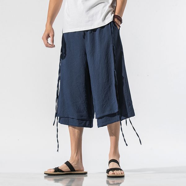 men's pants cotton linen ribbons harem jogger calf length hip hop trousers streetwear joggers pu6u, Black
men's pants cotton linen ribbons harem jogger calf length hip hop trousers streetwear joggers pu6u, Black