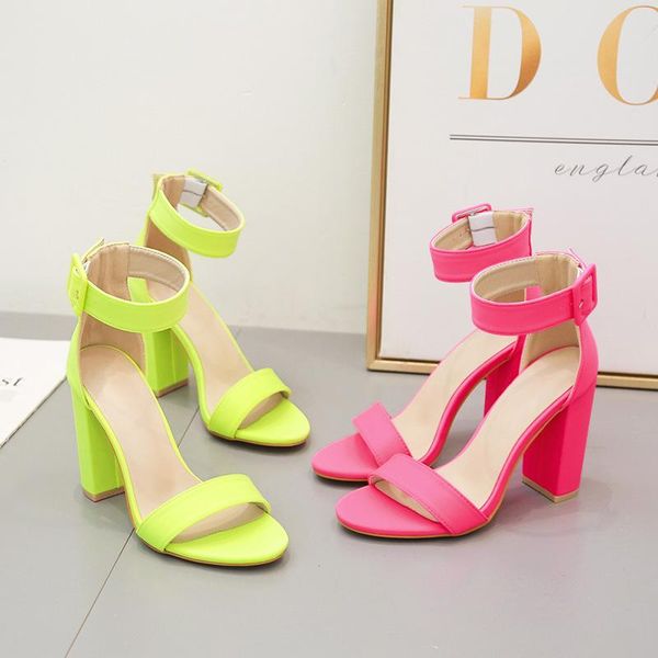 summer women ankle strap sandals silk buckle square heel 10cm candy colors high heels shoes pumps, Black
summer women ankle strap sandals silk buckle square heel 10cm candy colors high heels shoes pumps, Black