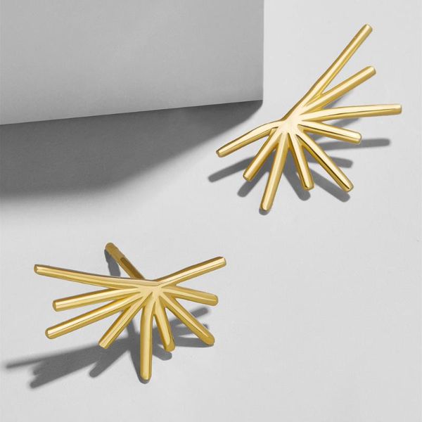 dangle & chandelier 2021 simple charms gold color small leaf earrings for women fan shape statement drop earring exquisite korea jewelry bri, Silver
dangle & chandelier 2021 simple charms gold color small leaf earrings for women fan shape statement drop earring exquisite korea jewelry bri, Silver