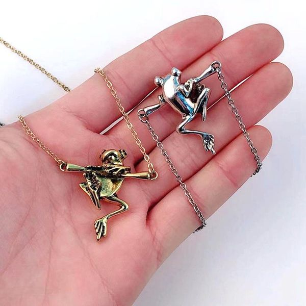 pendant necklaces 1pc pretty animal necklace vintage 3d realistic baby frog on a branch unique & pendants gift for women girls, Silver
pendant necklaces 1pc pretty animal necklace vintage 3d realistic baby frog on a branch unique & pendants gift for women girls, Silver
