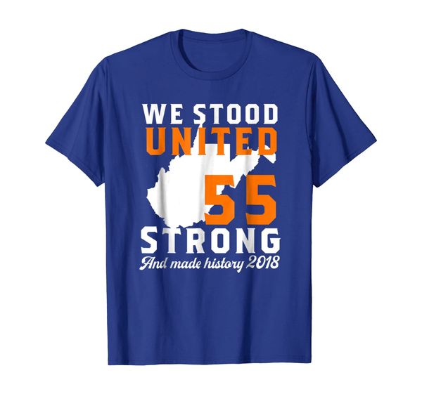 we stood united 55 strong wv graphic t-shirt, White;black
we stood united 55 strong wv graphic t-shirt, White;black