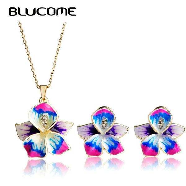 earrings & necklace blucome purple jewelry sets enamel flower thin chain pendant colar max brincos french hooks esmaltes big set, Silver
earrings & necklace blucome purple jewelry sets enamel flower thin chain pendant colar max brincos french hooks esmaltes big set, Silver