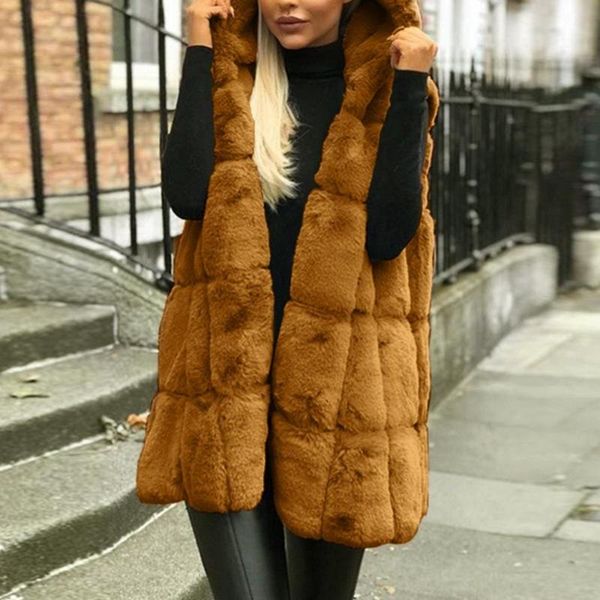 women's vests women waistcoat solid color hicken faux fur vest jacket casual hooded lady autumn winter, Black;white
women's vests women waistcoat solid color hicken faux fur vest jacket casual hooded lady autumn winter, Black;white