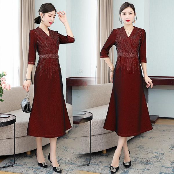 casual dresses coigarsam women dress autumn 2021 office lady long sleeve solid zipper v-neck wine red traf robe vestidos, Black;gray
casual dresses coigarsam women dress autumn 2021 office lady long sleeve solid zipper v-neck wine red traf robe vestidos, Black;gray