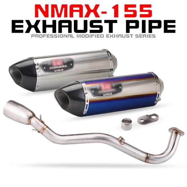 motorcycle exhaust system suitable for nmax-155 scooter pipe modification non-destructive installation of yoshimura tail section
motorcycle exhaust system suitable for nmax-155 scooter pipe modification non-destructive installation of yoshimura tail section