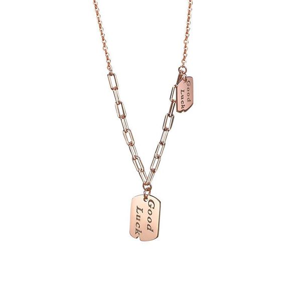 chains gcc67 925 sterling silver luck necklace female light luxury clavicle chain niche design letter
chains gcc67 925 sterling silver luck necklace female light luxury clavicle chain niche design letter