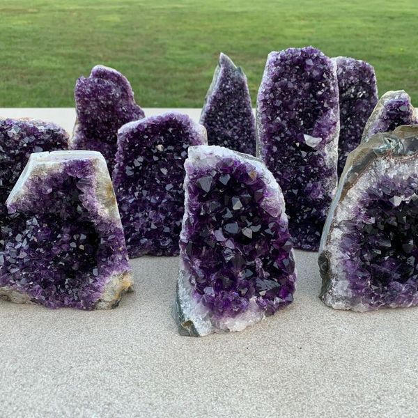 natural amethyst geode quartz cluster crystal specimen energy healing decorative objects & figurines
natural amethyst geode quartz cluster crystal specimen energy healing decorative objects & figurines