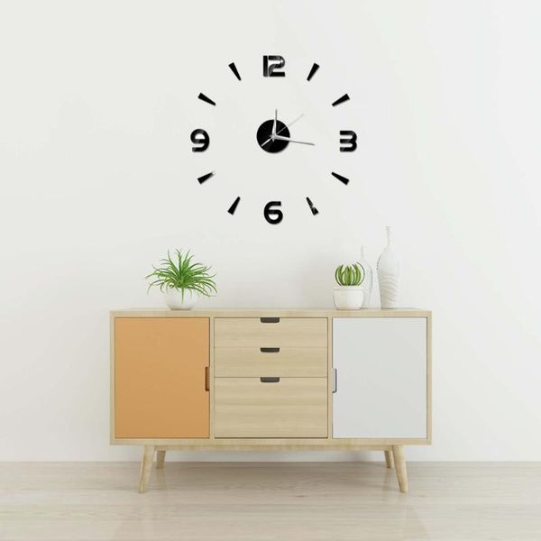 wall clocks 3d diy clock modern acrylic arabic numeral for home living room bedroom decoration-black(battery not included)
wall clocks 3d diy clock modern acrylic arabic numeral for home living room bedroom decoration-black(battery not included)