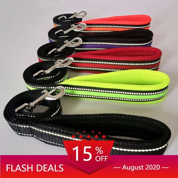 dog collars & leashes nylon reflective large leash comfortable mesh handle big leads breathable pet traction rope for medium dogs
dog collars & leashes nylon reflective large leash comfortable mesh handle big leads breathable pet traction rope for medium dogs