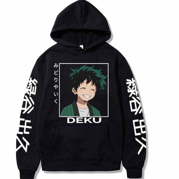 men's hoodies & sweatshirts my hero academia deku anime hoodie hip hop casual loose print streetwear unisex, Black
men's hoodies & sweatshirts my hero academia deku anime hoodie hip hop casual loose print streetwear unisex, Black