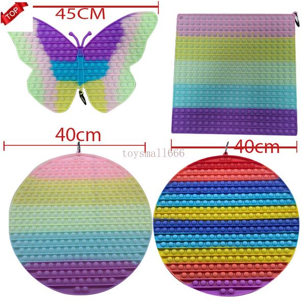 luminous big size 40/45cm rainbow fidget toy push glow in the dark simple dimple toy sensory bubble fidget toys stress relief
luminous big size 40/45cm rainbow fidget toy push glow in the dark simple dimple toy sensory bubble fidget toys stress relief