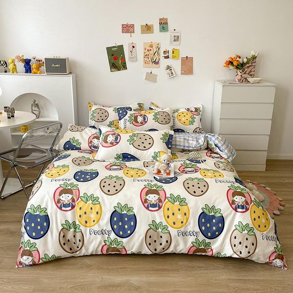 bedding sets strawberry cute girls duvet cover pillow cases comfortable bed sheets single twin full king bedclothes
bedding sets strawberry cute girls duvet cover pillow cases comfortable bed sheets single twin full king bedclothes