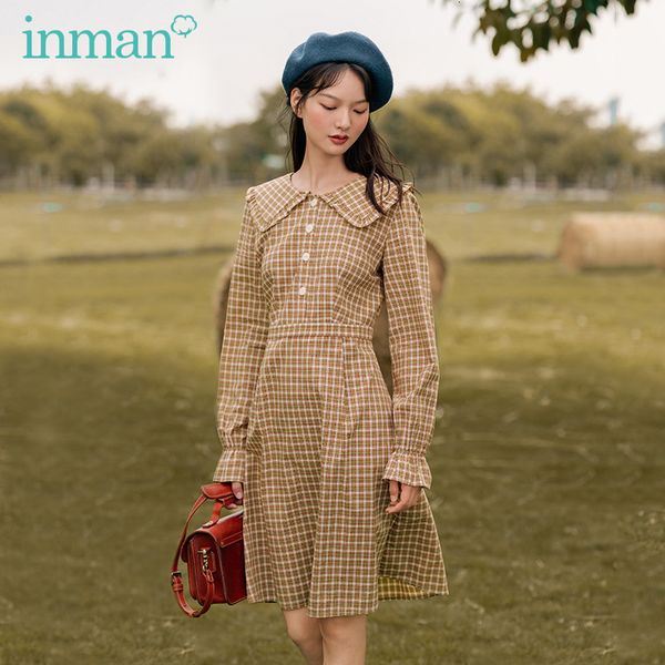 casual dresses dress spring autumn fresh literature plaid peter pan collar flounce cuffs long sleeve dress yu1t, Black;gray
casual dresses dress spring autumn fresh literature plaid peter pan collar flounce cuffs long sleeve dress yu1t, Black;gray