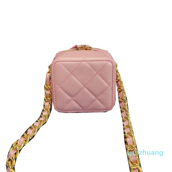 chan nel bag designer- classic mini vanity box zipper bags leather tiny box cosmetic case with chain crossbody shoulder handbags 10*7*9cm
chan nel bag designer- classic mini vanity box zipper bags leather tiny box cosmetic case with chain crossbody shoulder handbags 10*7*9cm