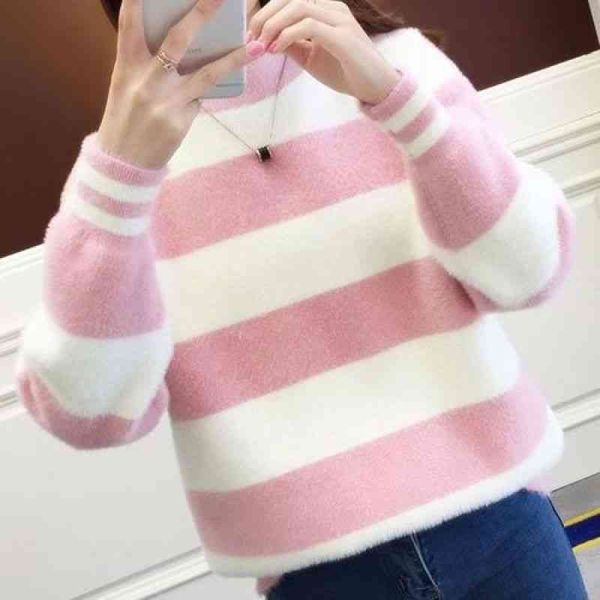 vy1068 - women's warm lovely casual high neck sweater, autumn and winter, 2020, White;black
vy1068 - women's warm lovely casual high neck sweater, autumn and winter, 2020, White;black