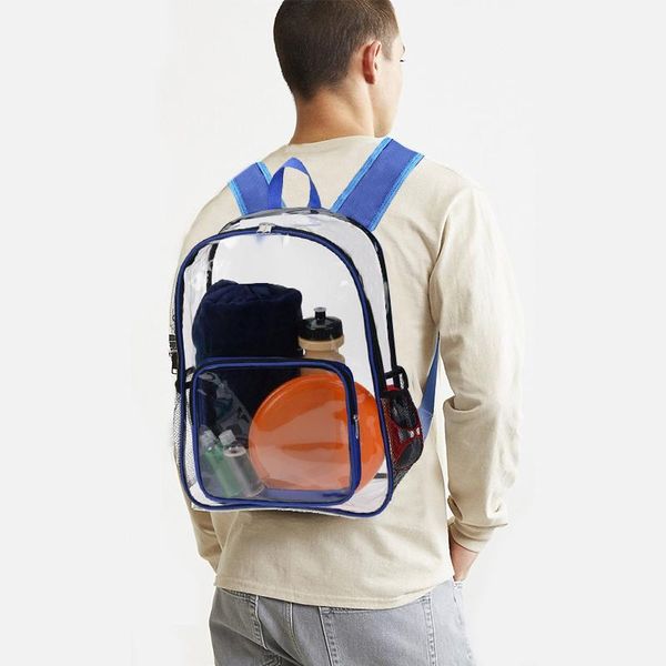 backpack aosbos pvc waterproof transparent school bag see through backpacks large capacity clear travel pack
backpack aosbos pvc waterproof transparent school bag see through backpacks large capacity clear travel pack