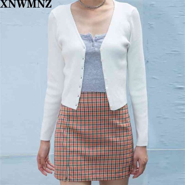 women slim v neck knitted cardigan long sleeve cropped sweaters ladies solid short s candy 210520, White
women slim v neck knitted cardigan long sleeve cropped sweaters ladies solid short s candy 210520, White