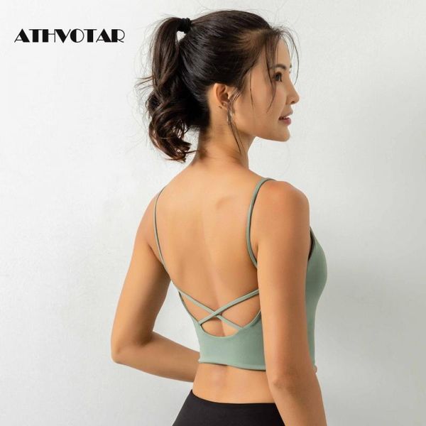 bras athvotar sports 2021 summer gym women bandage cross sport vest bra running tank underwear short sportswear, Red;black
bras athvotar sports 2021 summer gym women bandage cross sport vest bra running tank underwear short sportswear, Red;black