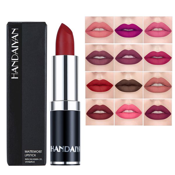 12 colors nude velvet matte lipstick lip gloss waterproof long lasting moisturize red pink purple lips stick women cosmetics zxftb1965
12 colors nude velvet matte lipstick lip gloss waterproof long lasting moisturize red pink purple lips stick women cosmetics zxftb1965
