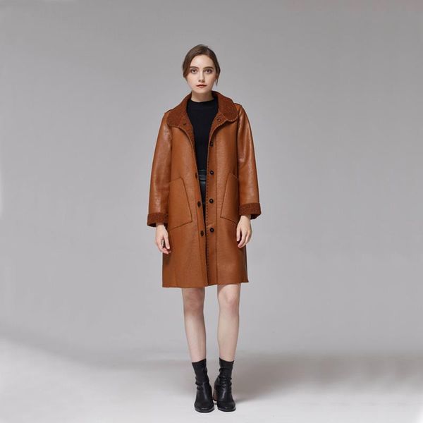 women's leather & faux winter women pu jacket thickening black fur-neck warm coat motorcycle outwear overcoat
women's leather & faux winter women pu jacket thickening black fur-neck warm coat motorcycle outwear overcoat