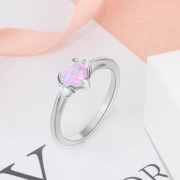 cluster rings 925 sterling silver wedding heart pink opal ring female finger engagement gift for women fine jewelry (lam hub fong), Golden;silver
cluster rings 925 sterling silver wedding heart pink opal ring female finger engagement gift for women fine jewelry (lam hub fong), Golden;silver