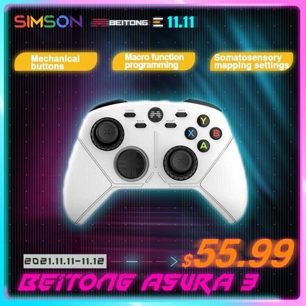 game controllers & joysticks beitong beasura 3 multi-template mobile controller bluetooth-compatible wireless gamepad applies to
game controllers & joysticks beitong beasura 3 multi-template mobile controller bluetooth-compatible wireless gamepad applies to