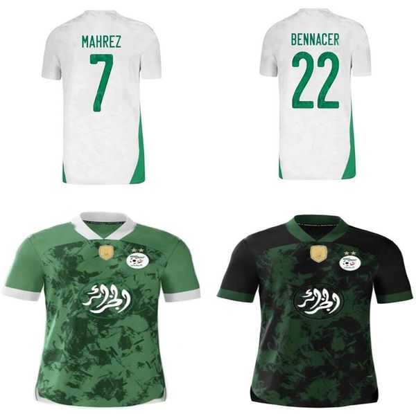 algerie 2021 home white away green soccer jerseys mahrez feghouli bennacer atal 20 21 algeria football kits shirt men + kids sets maillot kn, Black;yellow
algerie 2021 home white away green soccer jerseys mahrez feghouli bennacer atal 20 21 algeria football kits shirt men + kids sets maillot kn, Black;yellow