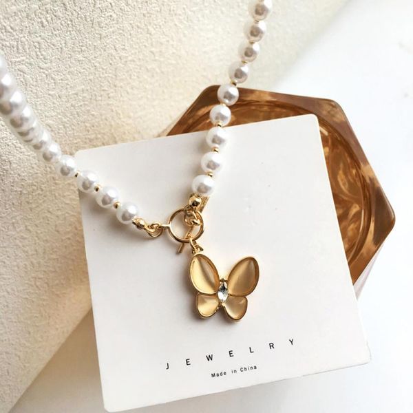 chains han edition trend creative design butterfly shape necklace female delicate adorn article, Silver
chains han edition trend creative design butterfly shape necklace female delicate adorn article, Silver