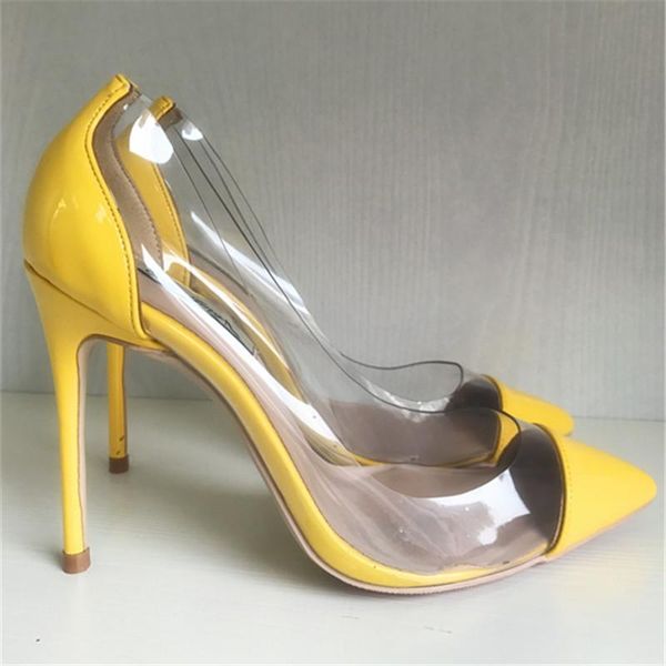 fashion women lady yellow patent leather poined toe stiletto high heel pump high-heeled shoes wedding dress, Black
fashion women lady yellow patent leather poined toe stiletto high heel pump high-heeled shoes wedding dress, Black
