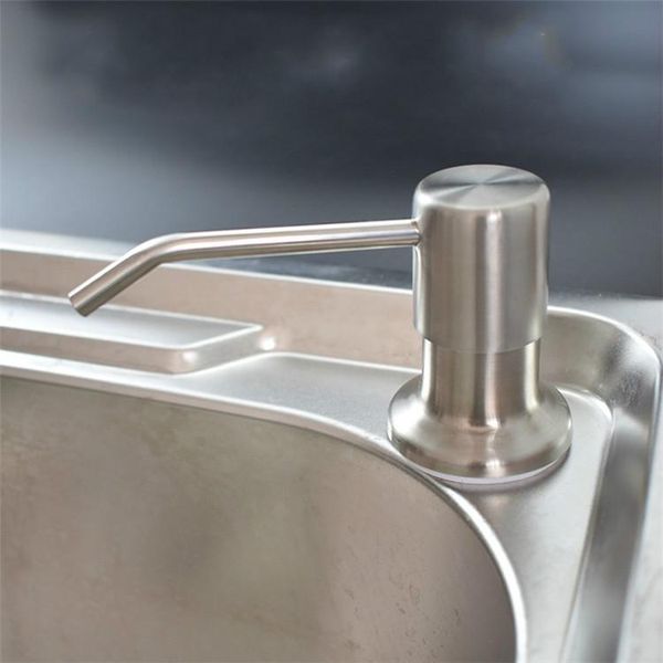 kitchen faucets sink soap dispenser with detergent bottle accessories copper header 304 stainless steel lo522204
kitchen faucets sink soap dispenser with detergent bottle accessories copper header 304 stainless steel lo522204