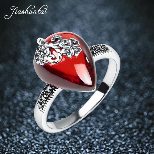 cluster rings jiashuntai retro thai silver vintage 925 sterling jewelry for women flower design, Golden;silver
cluster rings jiashuntai retro thai silver vintage 925 sterling jewelry for women flower design, Golden;silver