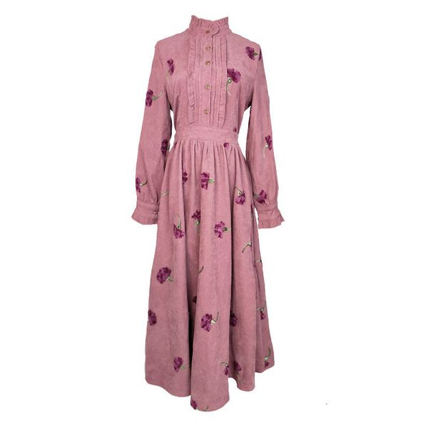 casual dresses autumn winter dress women 2021 retro embroidery flower corduroy long sleeve dress women pleated dresses pink edhv, Black;gray
casual dresses autumn winter dress women 2021 retro embroidery flower corduroy long sleeve dress women pleated dresses pink edhv, Black;gray