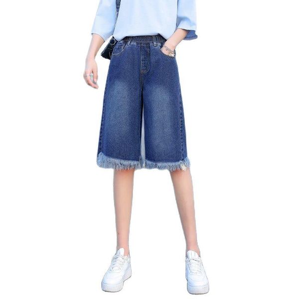women's jeans 5xl plus size high-waisted cropped loose wide-leg straight-leg pants elasticated waist fashion frayed trousers 100kg, Blue
women's jeans 5xl plus size high-waisted cropped loose wide-leg straight-leg pants elasticated waist fashion frayed trousers 100kg, Blue