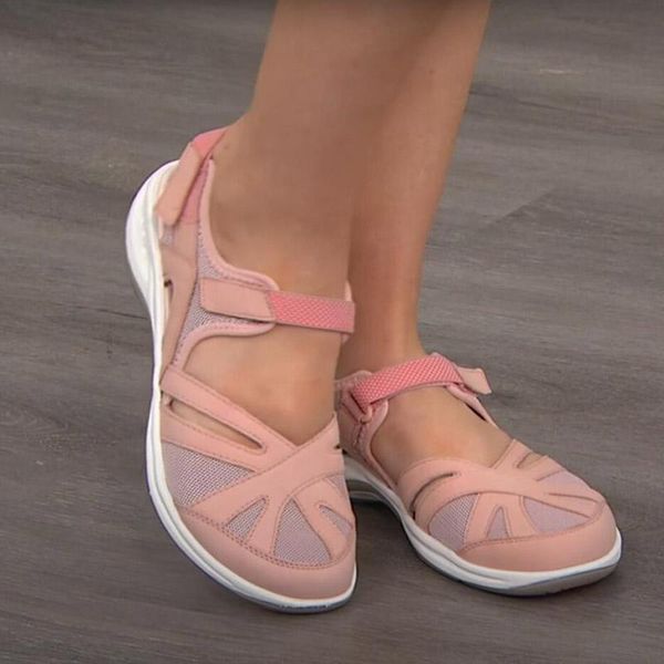 sandals women summer solid color round toe mesh breathable casual ladies shoes plus size outdoor beach wedge female, Black
sandals women summer solid color round toe mesh breathable casual ladies shoes plus size outdoor beach wedge female, Black