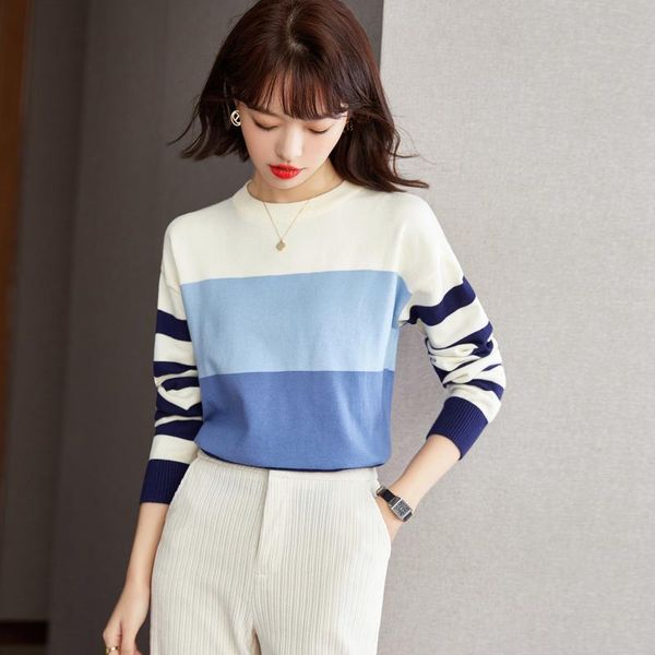 women's sweaters spring/autumn sweater fashion casual slim stretch cotton long sleeve o-neck splicing pullover houthion, White;black
women's sweaters spring/autumn sweater fashion casual slim stretch cotton long sleeve o-neck splicing pullover houthion, White;black