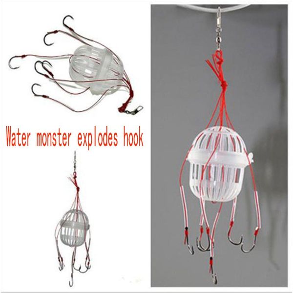 water monster explosion hook fishing cage eagle claw carp group grass fish bomb hooks
water monster explosion hook fishing cage eagle claw carp group grass fish bomb hooks