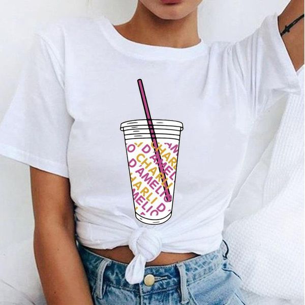 graphic tees clothing charli damelio women print 90s kawaii summer o neck hipster funny t shirts camisetas mujer, White
graphic tees clothing charli damelio women print 90s kawaii summer o neck hipster funny t shirts camisetas mujer, White